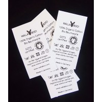 Sewing Labels White Nylon 55x30 mm